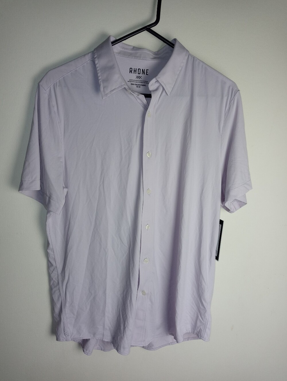 Men's RHONE Commuter Short Sleeve Shirt Size M